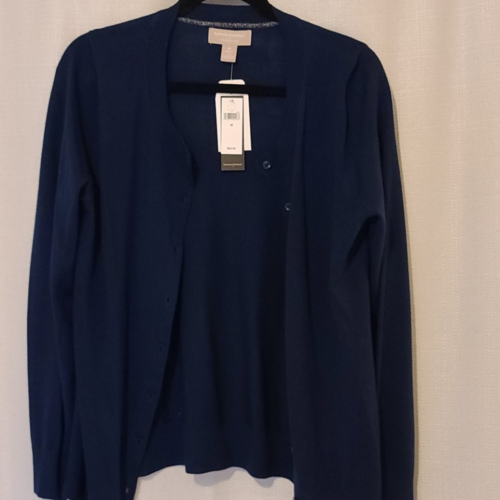 Navy Blue BR Cardigan